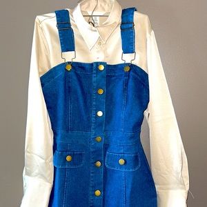 Brand new stylish jean dress
